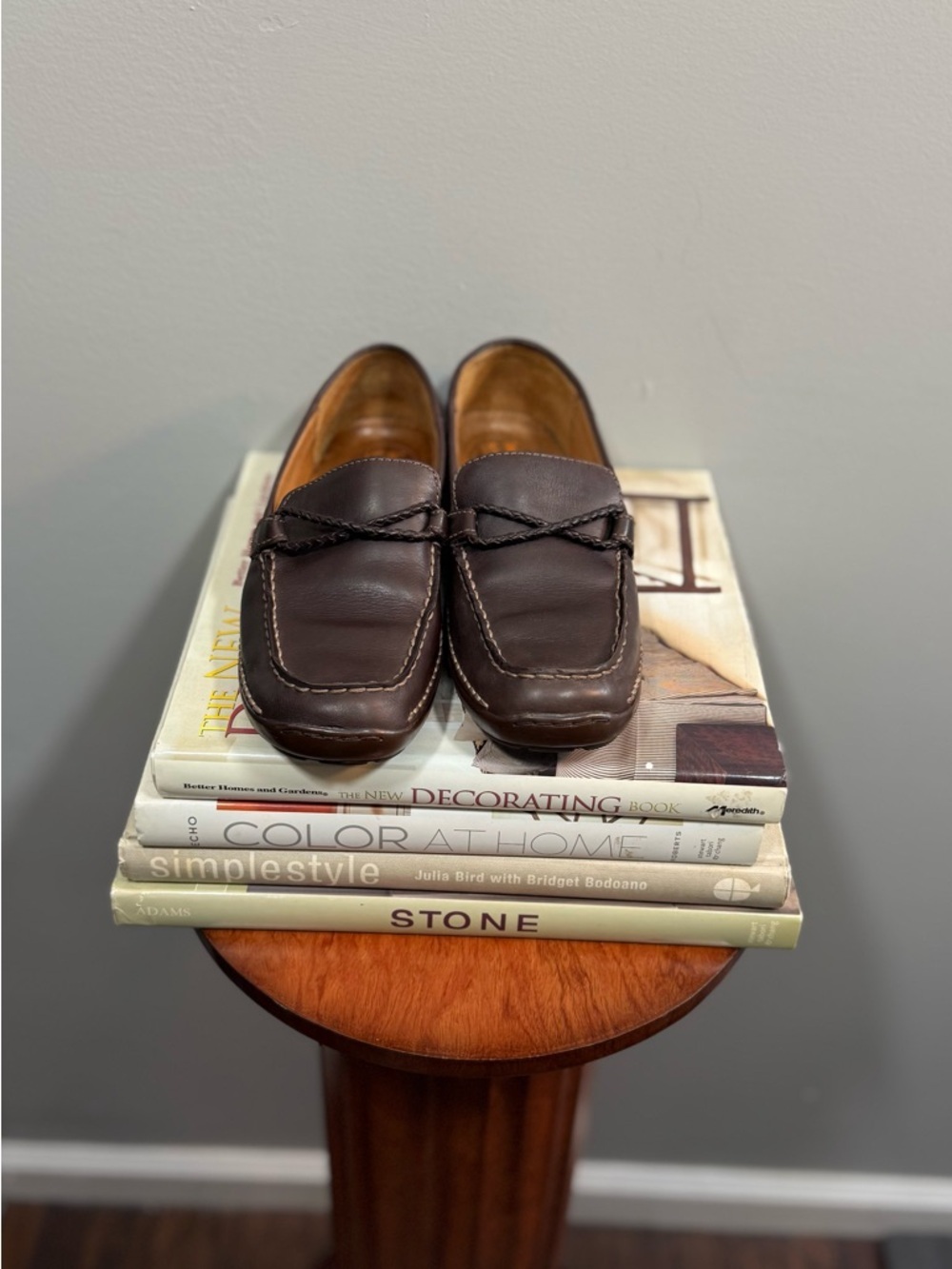 Timberland Dark Brown Leather Penny Loafers - Picture 3 of 16